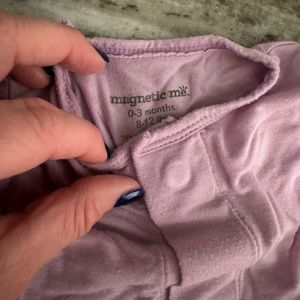 Magnetic me modal footie lavender